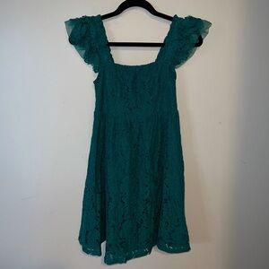 Green Lace Sundress
